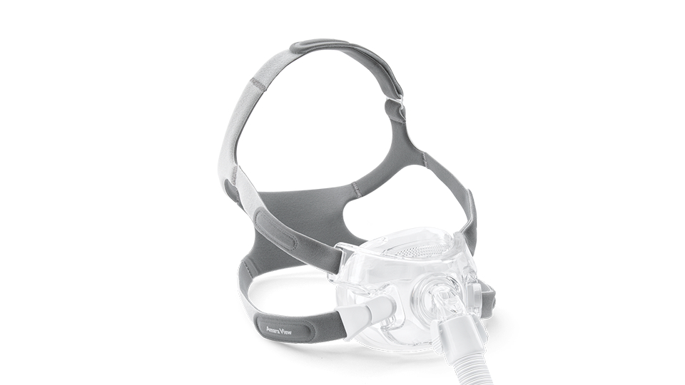 For CPAP patients looking for a full-face mask, the Philips Respironics Amara View model offers a lightweight and unobstructed solution.